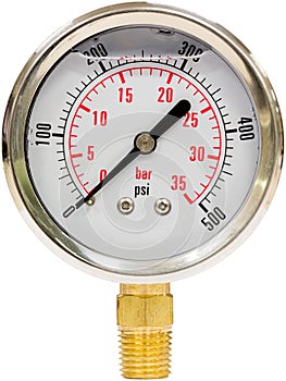 Pressure Gauge with Needle