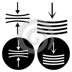 pressure icon vector