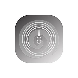 pressure indicator icon vector