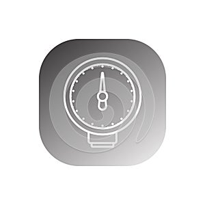 pressure indicator icon vector