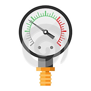 Pressure sensor manometer isolated