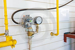 Pressure sensors, pressure gauges in the gas industry