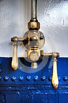 Pressure valve and levers photo