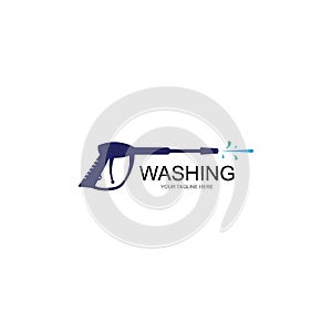 Pressure washing logo template