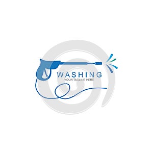 Pressure washing logo template