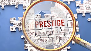 Prestige as a complex subject