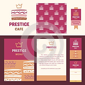 Prestige cafe, elegant style.