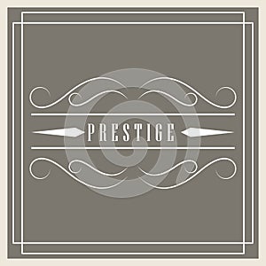 prestige scroll vintage