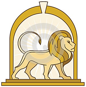 Prestigious Lion Logo