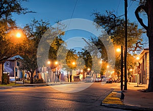 Preston Hollow neighborhood in San Antonio, Texas USA.