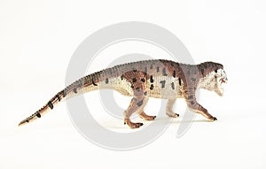 Prestosuchus , dinosaur on white background