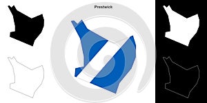 Prestwick outline map