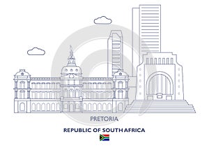 Pretoria City Skyline, South Africa