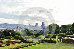 Pretoria city from the Union Buildings ,Gauteng, South Africa