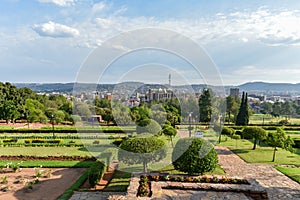 Pretoria Cityscape from the Union Buildings, South Africa