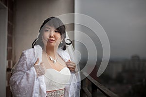 Pretty asian bride