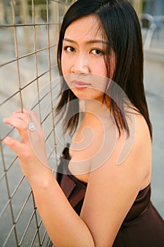 Pretty Asian Girl Posing