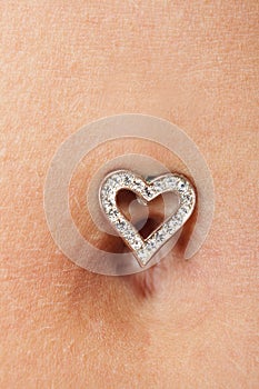 Pretty belly and piercing