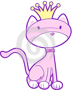 Pretty Cat Vector