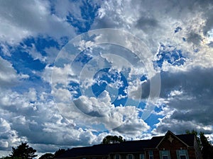 Pretty Cloud Formations in the Sky