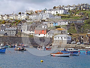 Pretty cornish harbour