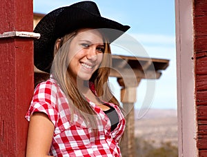 Pretty Cowgirl Model