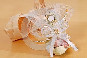 Pretty Easter Egg Candy Basket