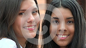 Pretty Faces Smiling Diversity