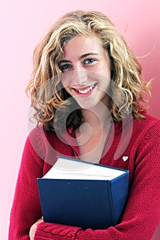 Pretty high school student