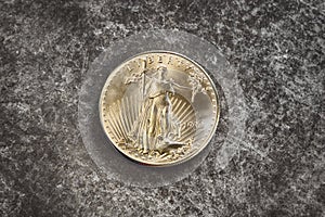 `Pretty Lady` one ounce gold bullion coin