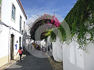 A pretty lane in lagos portugal