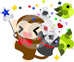 The pretty little monkeys