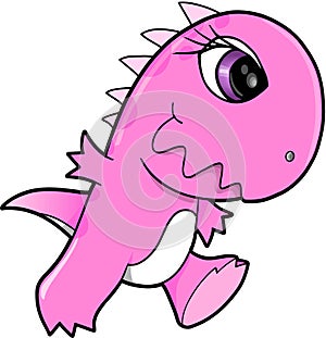 Pretty Pink Dinosaur