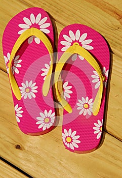 Pretty Pink Flip Flops