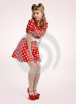 Pretty pinup girl