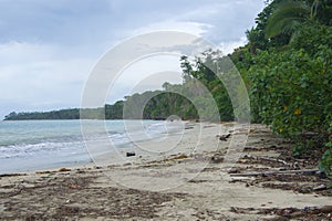 Pretty point of view from the beach, Cahuita Park Inspiration