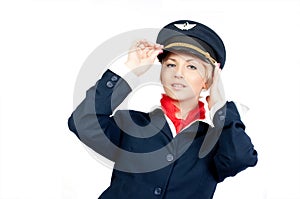 Pretty stewardess