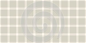 Pretty tartan plaid background, decoration fabric check vector. Trim pattern textile texture seamless in sea shell and light