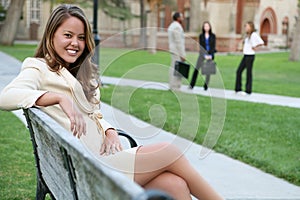 Pretty Teacher on Campus