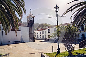 Pretty Town of San Juan de la Rambla, Tenerife, Spain.