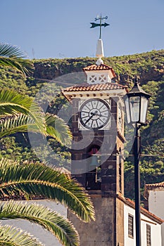 Pretty Town of San Juan de la Rambla, Tenerife, Spain.