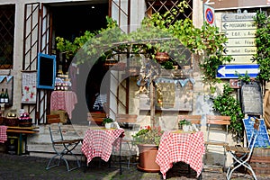 Pretty traditional Italian restaurant in Asolo Italy