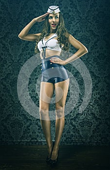 Pretty vintage sailor woman tribute