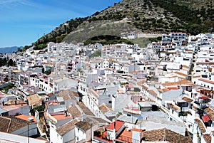 Pretty white town, Mijas, Spain.