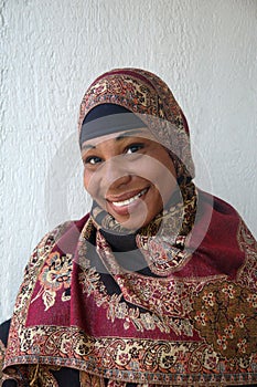 Pretty Young Muslim Woman