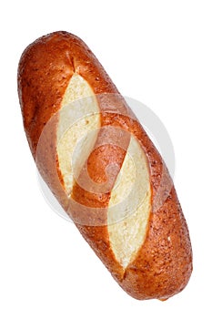 Pretzel bagel style bread