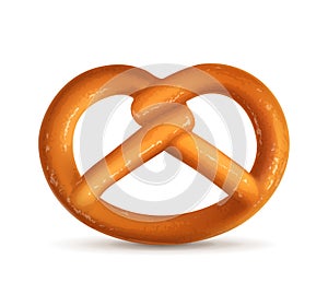 Pretzel, vector illustration