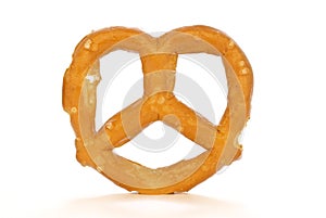 Pretzel on White