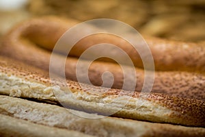 Pretzels, Arabian bread,