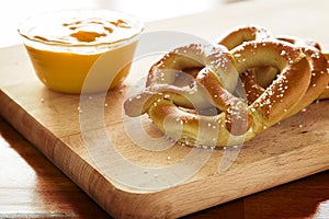 Pretzels and Cheese